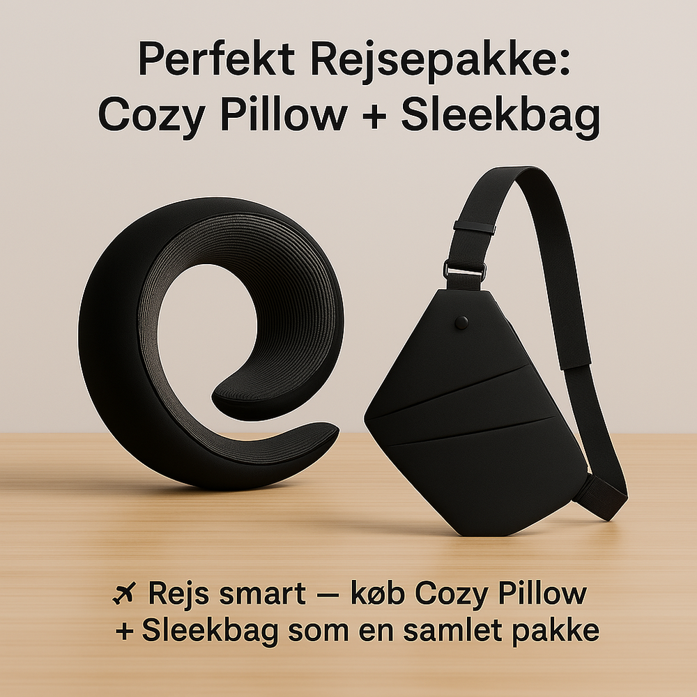 Cozy Pillow + Sleekbag