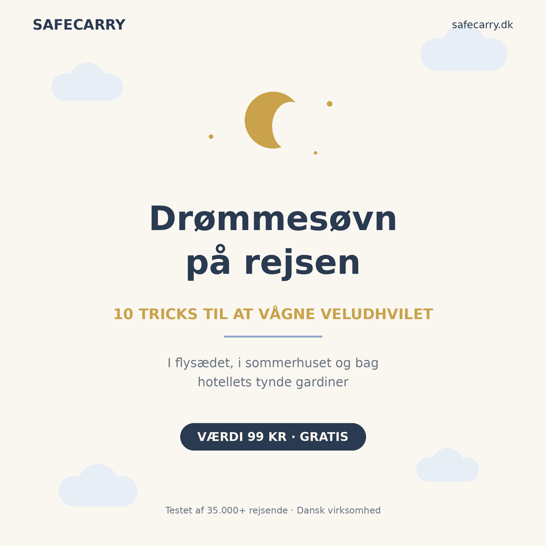 Drømmesøvn på rejsen guide