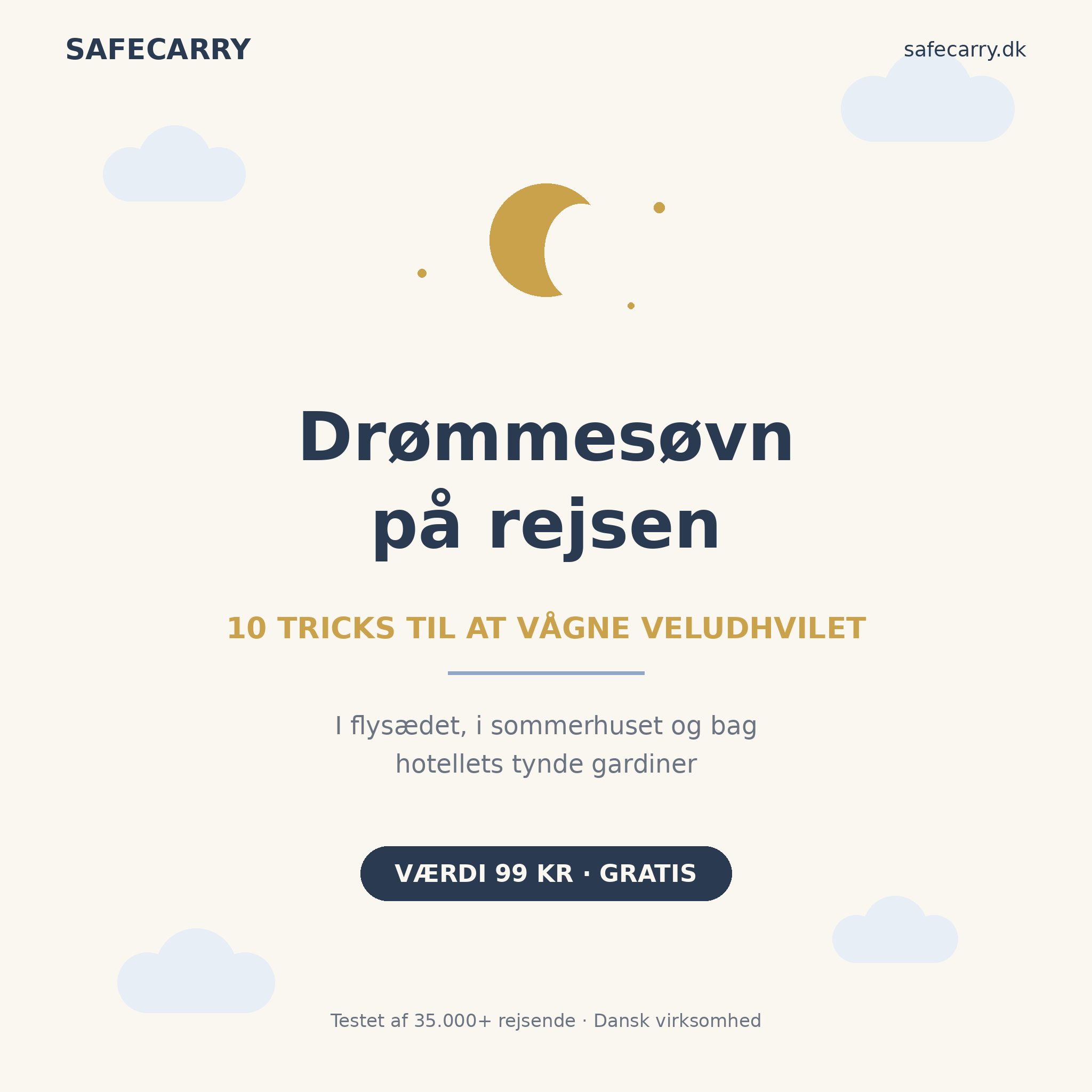 Drømmesøvn på rejsen guide